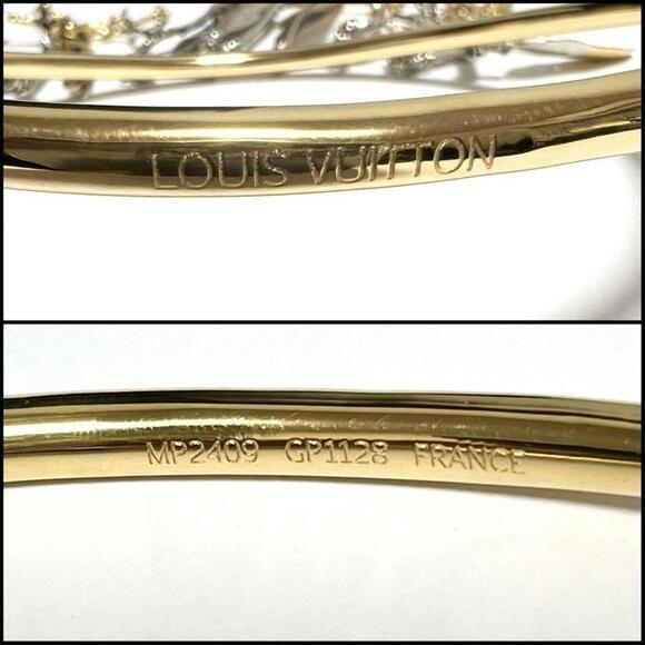 LOUIS VUITTON Gold Necklace - Picture 8 of 10